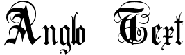 Anglo Text - 30 Kb - by House of Lime