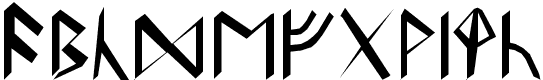 Britannian Runes - 3 Kb - by Norwick